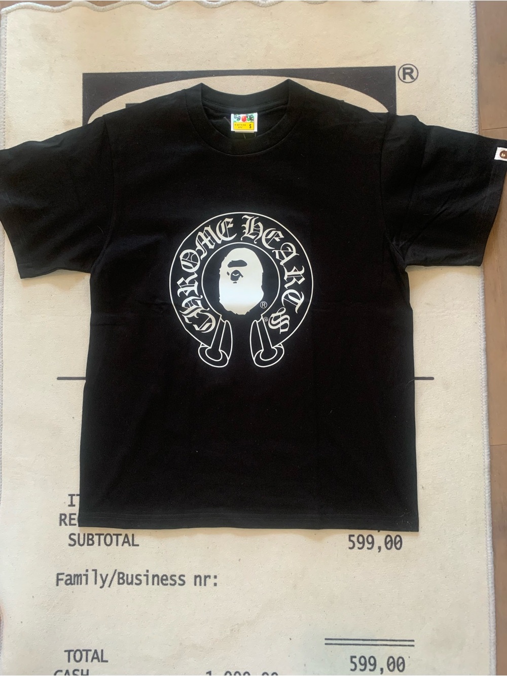Chrome Hearts X Bape